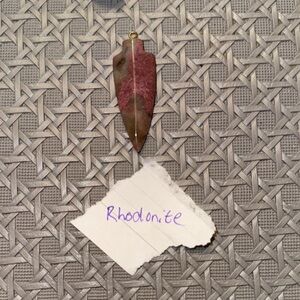 Rhodonite Pendant